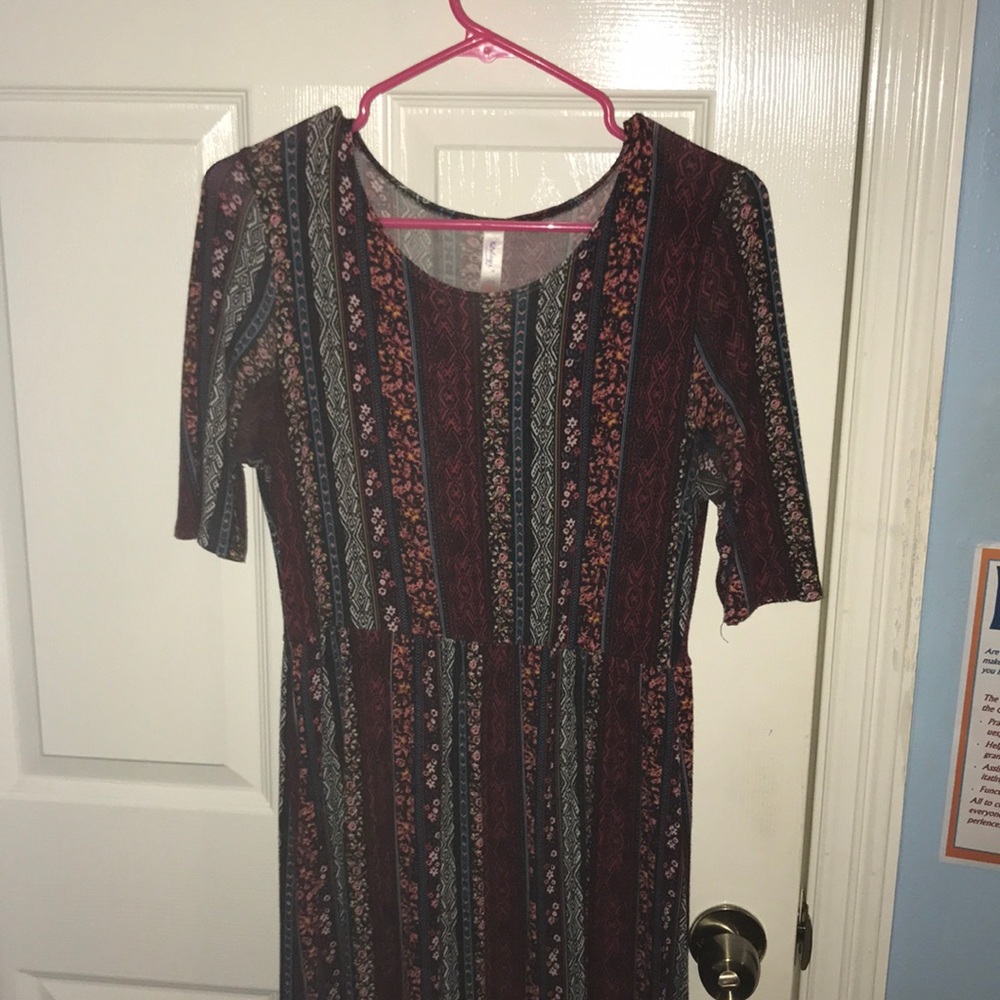 Printed Maxi Dress